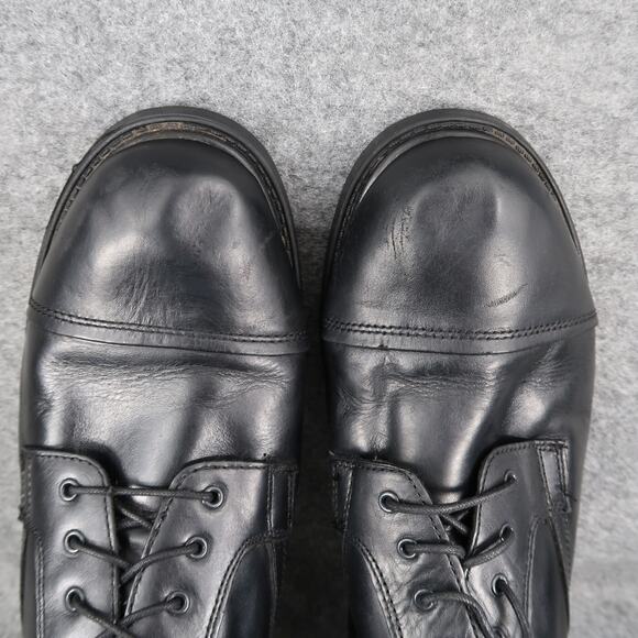 George Shoes Mens 12 Derby Oxford Classic Dress Work Formal Black Leather main image 9